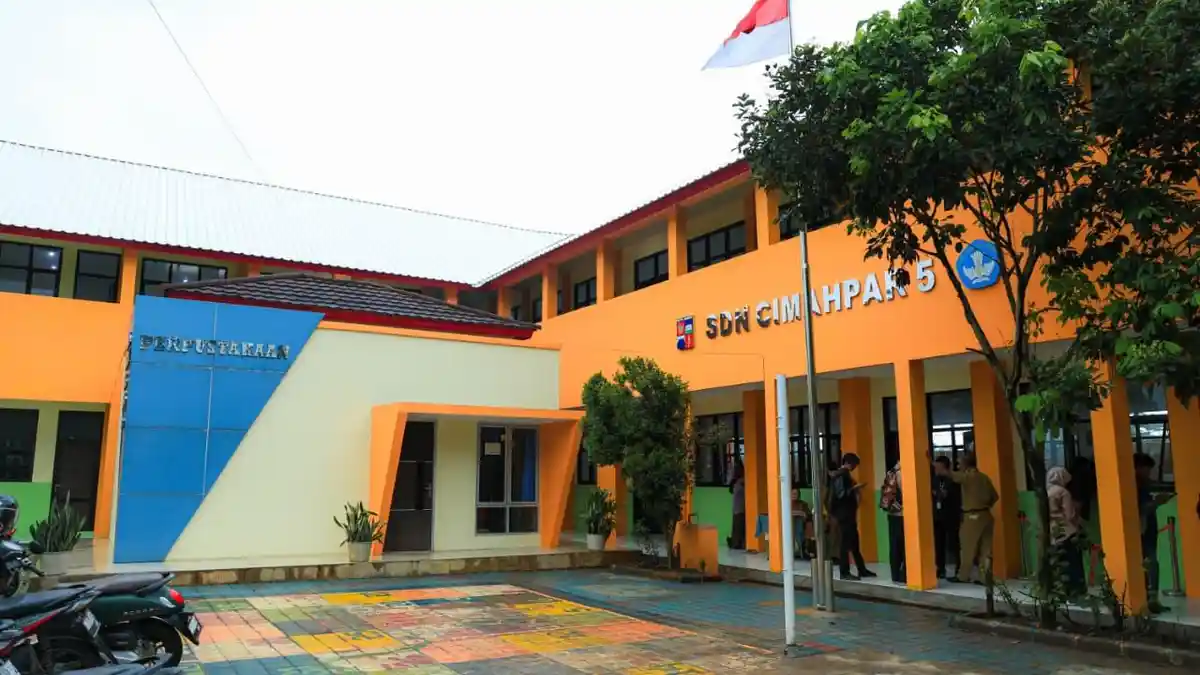Pernah Dilirik Prabowo, SD Negeri Cimahpar 5 Bogor Kini Megah Usai Direvitalisasi Rp 2,6 Miliar